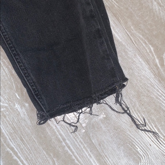 Forever 21 High Waist Crop Mom Jeans - Picture 2 of 5